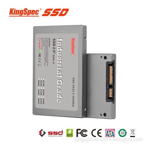 Kingspec 2.5'' SATA MLC Solid State Disk Industrial Series (KSD-SA25.5-XXXMJI)
